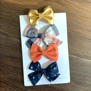 Little Poppy Hair clips